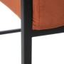 Sillón Negro Rojo Madera 74 x 67 x 87,5 cm
