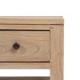 Table de Nuit Naturel bois mindi 65 x 36 x 38 cm