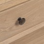 Table de Nuit Naturel bois mindi 65 x 36 x 38 cm