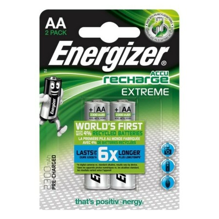 Pilas Recargables Energizer HR6 BL2 2300mAh (2 pcs)