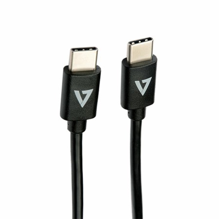 Cable USB C V7 V7USB2C-1M      Negro