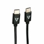 Câble USB C V7 V7USB2C-1M      Noir