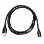 Cable USB-C a Lightning V7 V7USBCLGT-1M     Negro