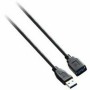 Cable USB V7 V7E2USB3EXT-03M   USB A Negro