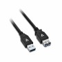 Câble USB V7 V7U3.0EXT-2M-BLK-1E USB A Noir