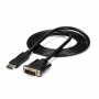 Adaptateur DisplayPort vers DVI Startech DP2DVIMM6      (1,8 m) Noir 1.8 m