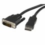 Adaptateur DisplayPort vers DVI Startech DP2DVIMM6      (1,8 m) Noir 1.8 m