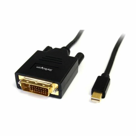 Adaptateur Mini DisplayPort vers DVI Startech MDP2DVIMM6      (1,8 m) Noir 1.8 m