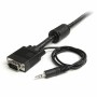 Câble VGA Startech MXTHQMM2MA      (2 m) Noir