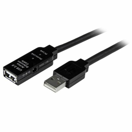 Cable Alargador USB Startech USB2AAEXT20M     20 m Negro