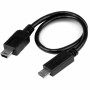 Câble Micro USB Startech UMUSBOTG8IN     Noir
