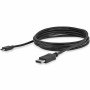 Adaptador USB C a DisplayPort Startech CDP2DPMM6B      (1,8 m) Negro