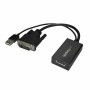 Adaptateur DisplayPort vers DVI Startech DVI2DP2       Noir