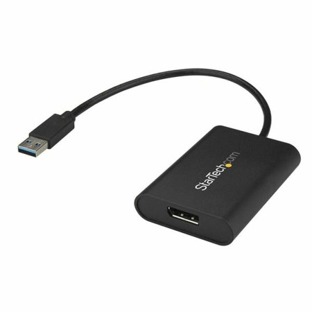 Adaptador USB Startech USB32DPES2      Negro