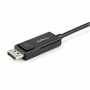 Adaptateur USB C vers DisplayPort Startech CDP2DP1MBD      Noir 1 m