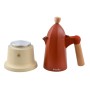 Cafetière Italienne Benetton SAFARI BE Aluminium Bois de hêtre 6 Tasses 600 ml