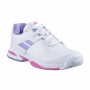 Zapatillas de Tenis para Niños Babolat Prop All Court Blanco Mujer