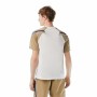 T shirt à manches courtes Lacoste Sport Regular Fit Color-Block Blanc Homme