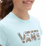 Camiseta de Manga Corta Infantil Vans Elevated Floral Fill