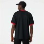 Camiseta de baloncesto New Era NBA Mesh Chicago Bulls Negro