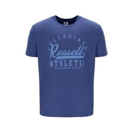 Camiseta de Manga Corta Russell Athletic Amt A30211 Azul Hombre