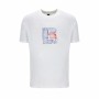 Camiseta de Manga Corta Russell Athletic Emt E36201 Blanco Hombre