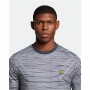 Camiseta de Manga Corta Lyle & Scott V1-Breton Stripe Blanco Azul marino Hombre