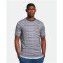 Camiseta de Manga Corta Lyle & Scott V1-Breton Stripe Blanco Azul marino Hombre