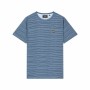 T shirt à manches courtes Lyle & Scott V1-Breton Stripe Bleu Homme