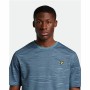 T shirt à manches courtes Lyle & Scott V1-Breton Stripe Bleu Homme