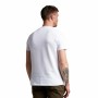 T shirt à manches courtes Lyle & Scott V1-Plain Blanc Homme