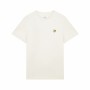 T shirt à manches courtes Lyle & Scott V1-Plain Blanc Naturel Homme