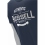 Camiseta de Manga Corta Russell Athletic Ara Azul oscuro Hombre