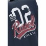 Camiseta de Manga Corta Russell Athletic Amt A30101 Azul oscuro Hombre