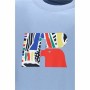 Camiseta de Manga Corta Russell Athletic Emt E36211 Azul Hombre