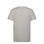 Camiseta de Manga Corta Lyle & Scott Sp1-Shoulder Branded Gris Beige Hombre