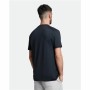 T shirt à manches courtes Lyle & Scott Sp1-Shoulder Branded Noir Homme