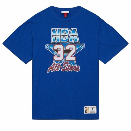 Camiseta Mitchell & Ness NBA All-Stars 32 Azul Unisex