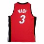 t-shirt de basket Mitchell & Ness Miami Heat 2005-06 Nº3 Dwayne Wade Rouge