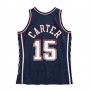 Camiseta de baloncesto Mitchell & Ness New Jersey Nets 2006-07 Nº15 Vince Carter Azul