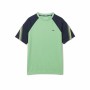 T-shirt à manches courtes homme Lacoste Sport Regular Fit Color-Block Vert foncé