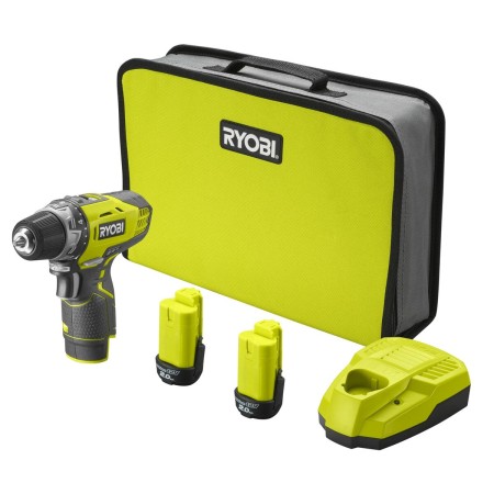Taladro atornillador Ryobi R12DD-220S 12 V 30 Nm