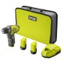 Taladro atornillador Ryobi R12DD-220S 12 V 30 Nm