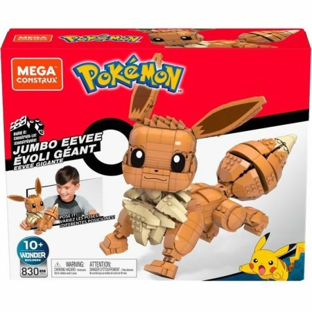 Set de construction Pokémon Pokemon Eevee Giant 28 cm