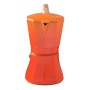 Cafetera Italiana Oroley Petra 6 Tazas Naranja Aluminio