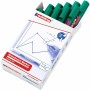 Rotulador para Pizarra Edding 360 Recargable Verde (10 Unidades)