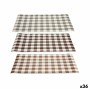 Dessous de plat Carreaux 45 x 30 x 0,1 cm (36 Unités)