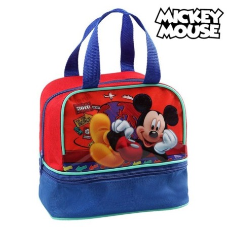 Sac pour snack Mickey Mouse 32237 Rouge Bleu