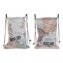 Sac à dos DKD Home Decor Mappemonde Marron Vert Polyester Coton (2 pcs)