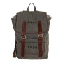 Mochila DKD Home Decor Gris Cuero (31 x 12 x 43 cm)